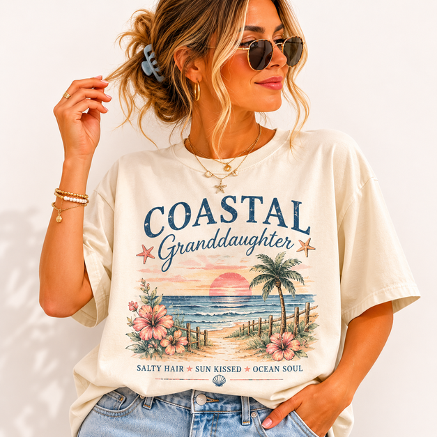 Coastal Beach Women Tshirt