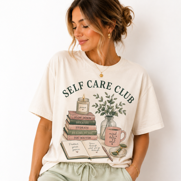 Self Care Womens Tshirt