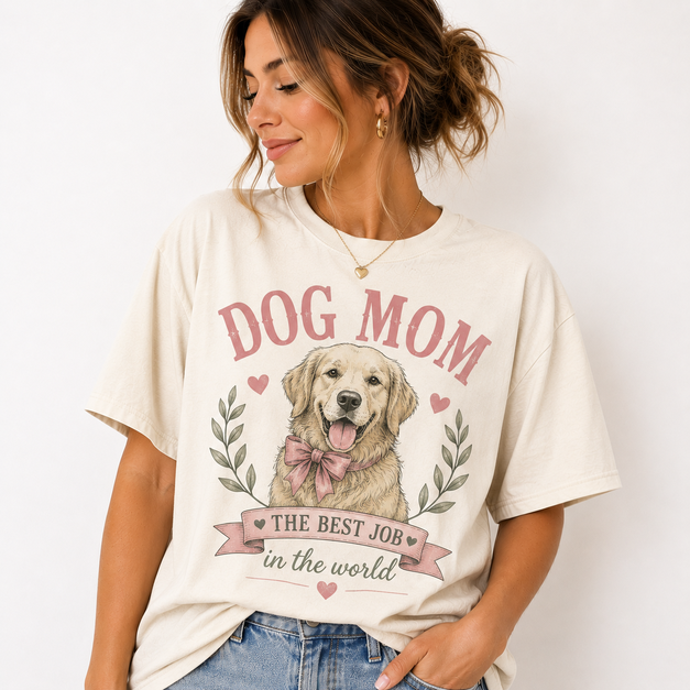 Dog Mom Women Tshirt
