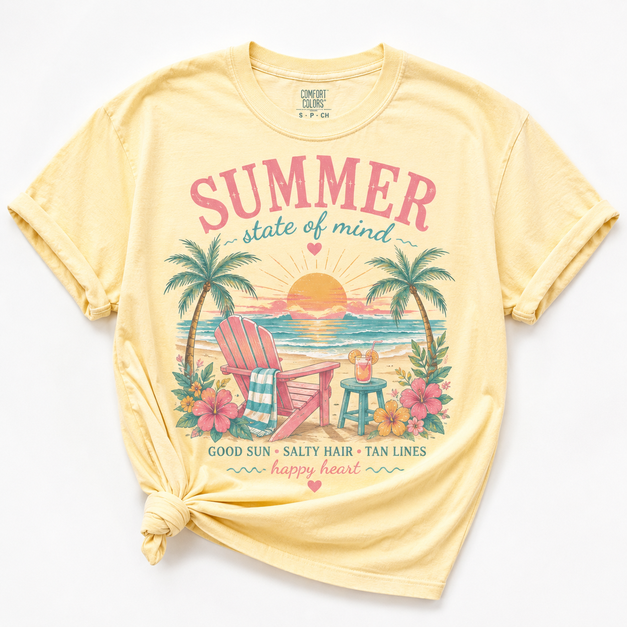 Summer Beach Women Tshirt