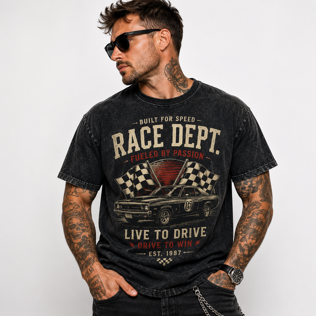 Racing Mens Tshirt