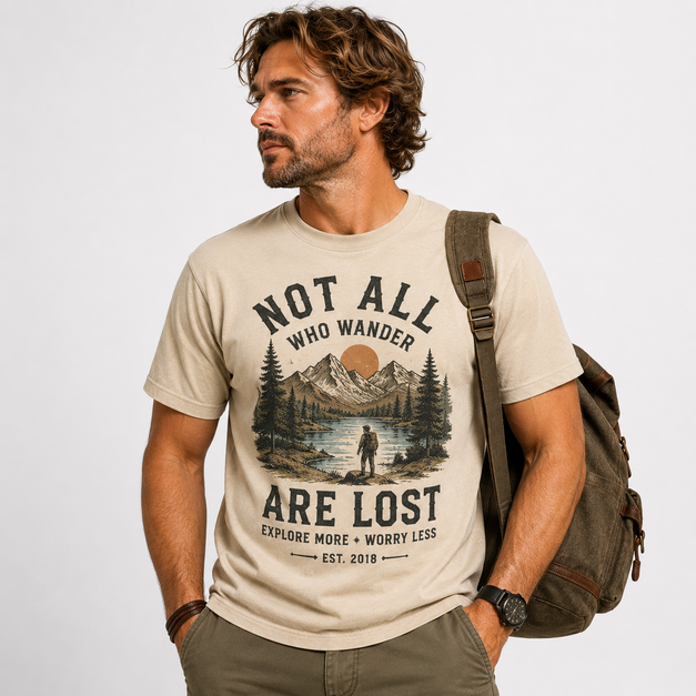 Hiking Mens Tshirt